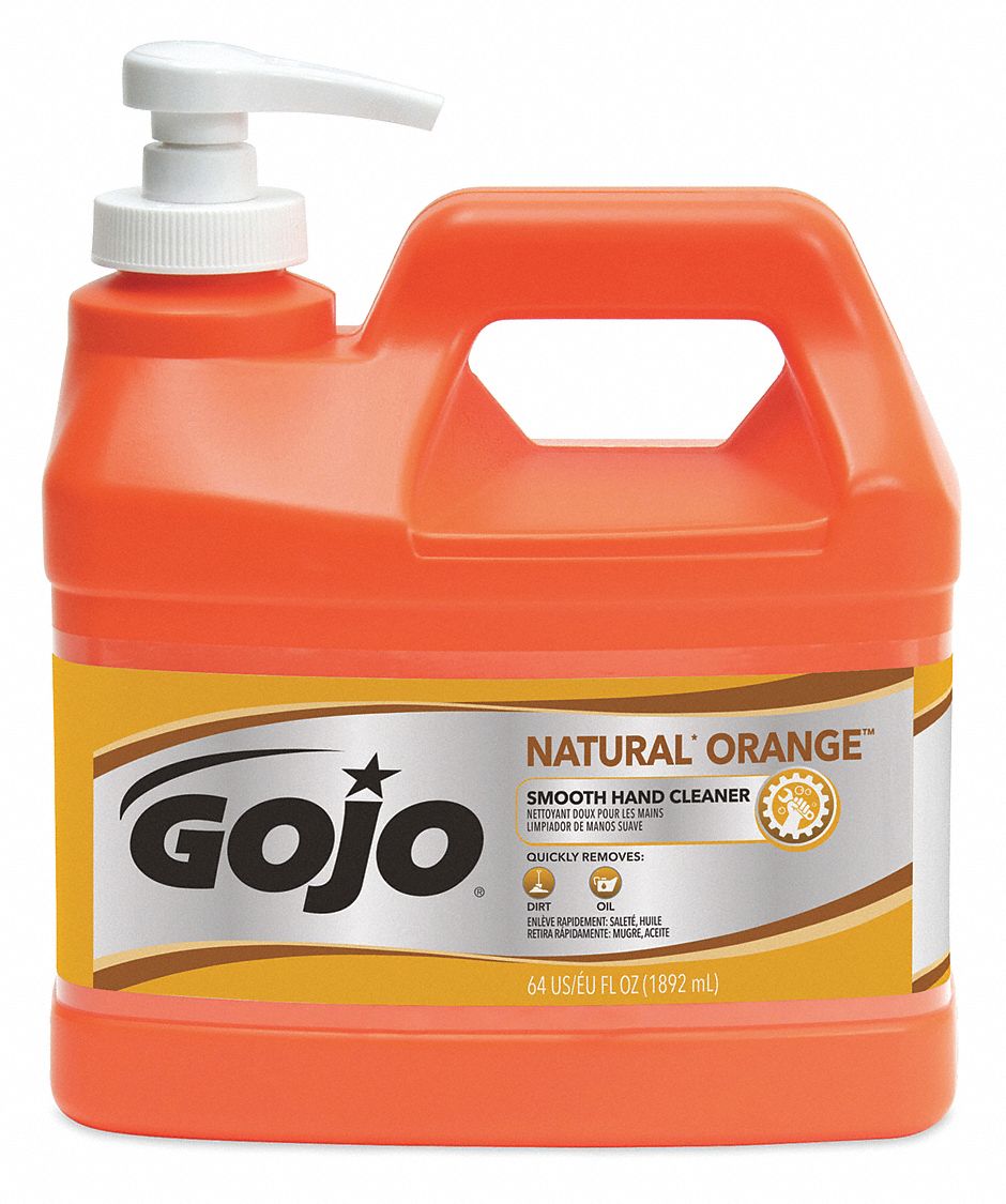 GOJO, Liquid, Orange, Hand Cleaner 13P643094804 Grainger