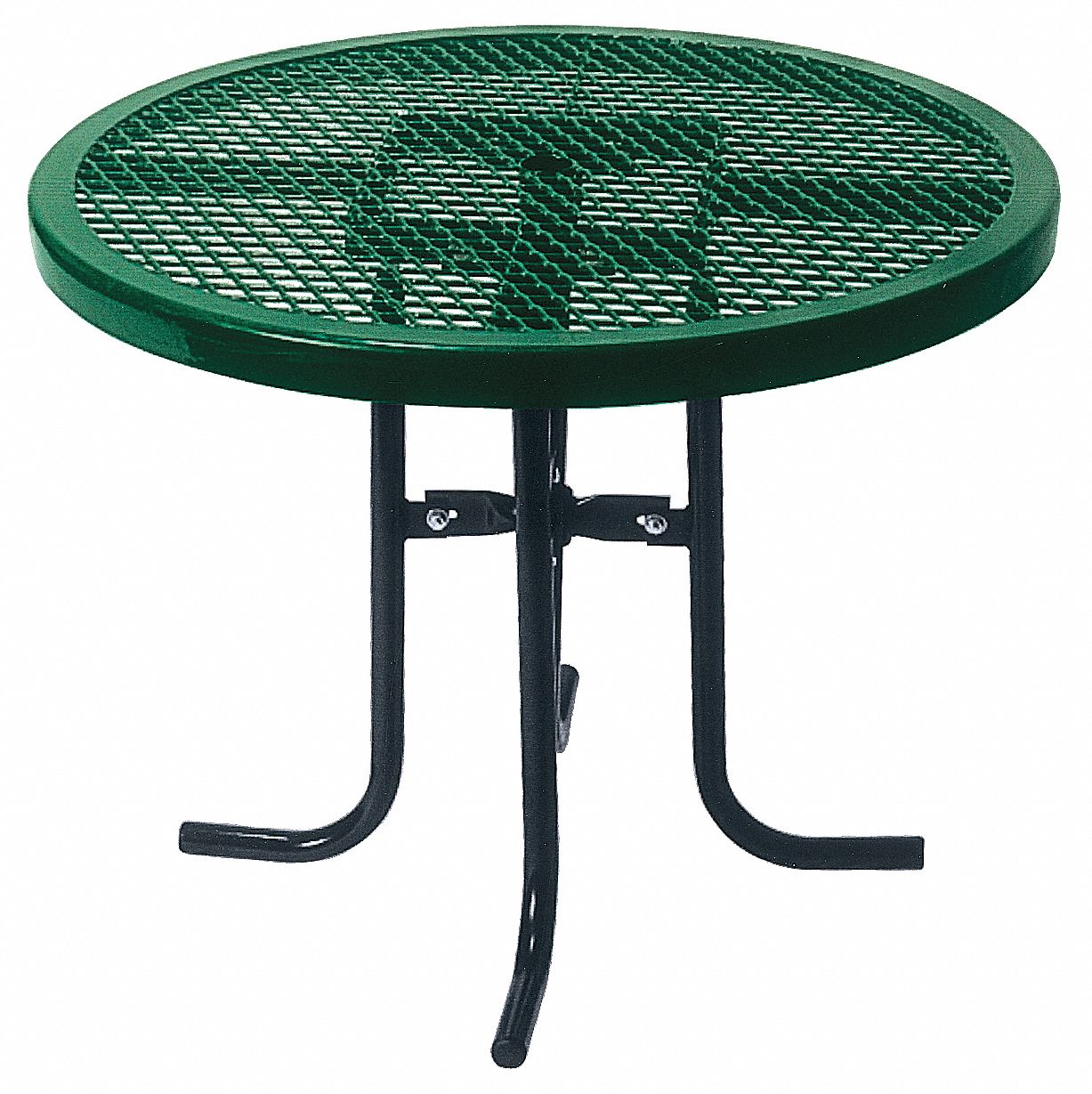 ULTRASITE, Green, Expanded Metal, Patio Table 13R056361LRDVGreen