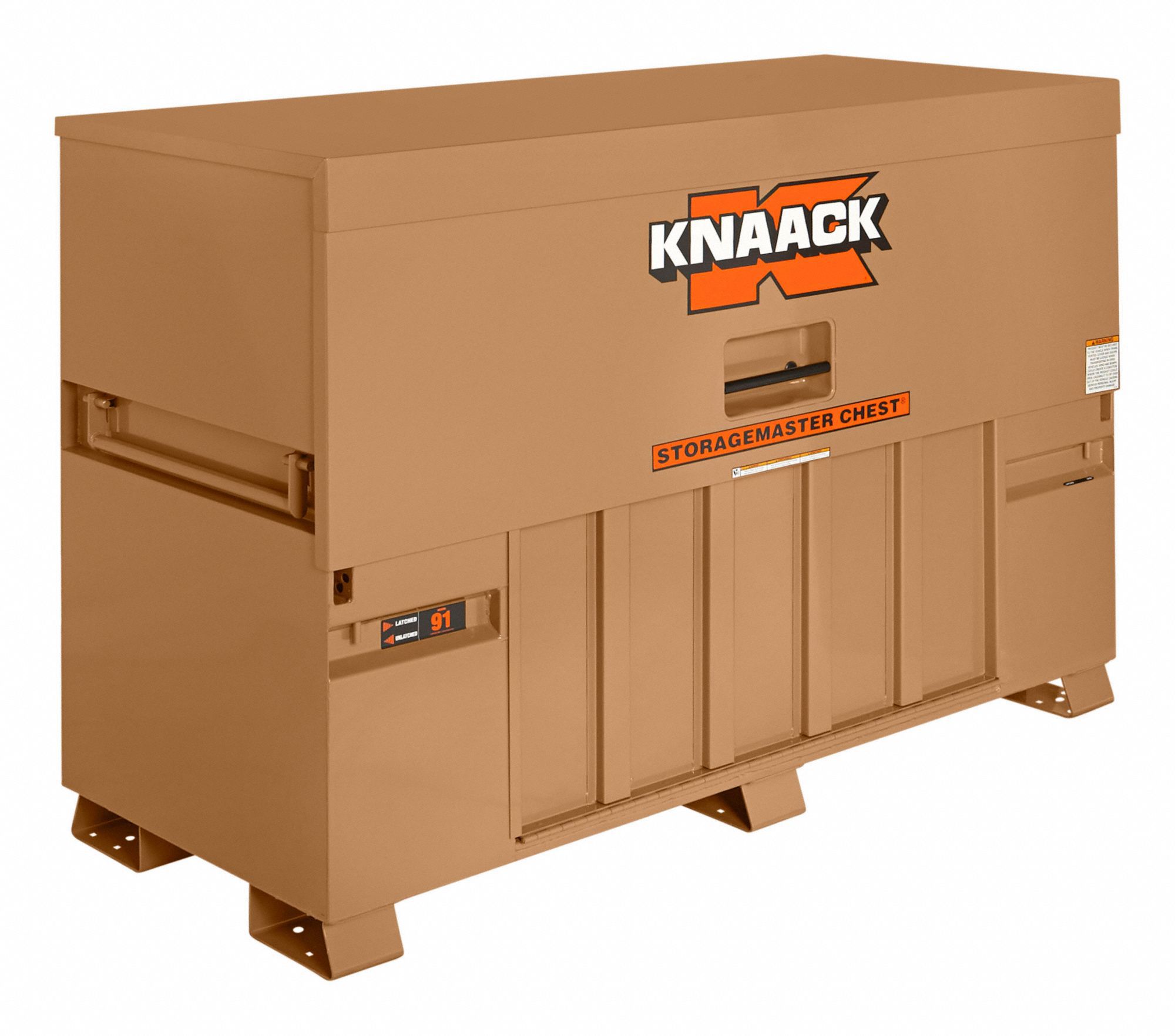 KNAACK, 72 in Overall Wd, 30 in Overall Dp, PianoStyle Jobsite Box