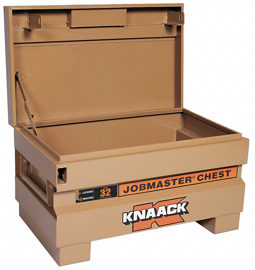 KNAACK Jobsite Box 32 in Overall Wd, 19 in Overall Dp, 18 1/2 in