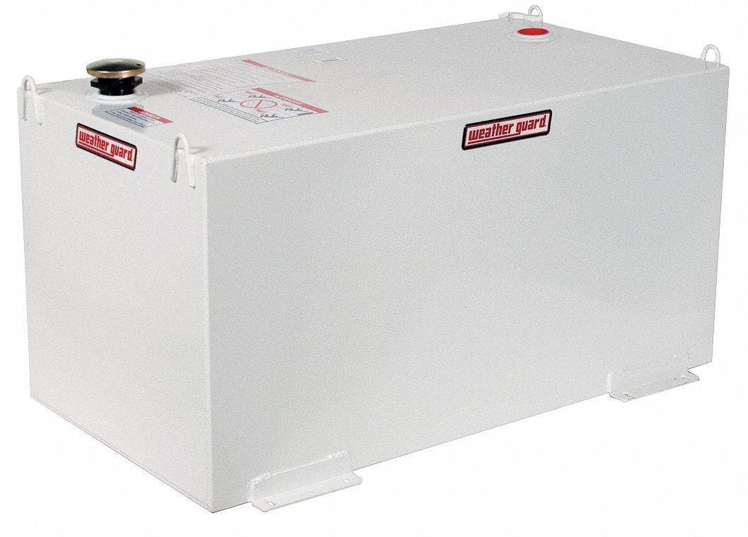 White, Rectangle, Liquid Transfer Tank 13R559358302 Grainger