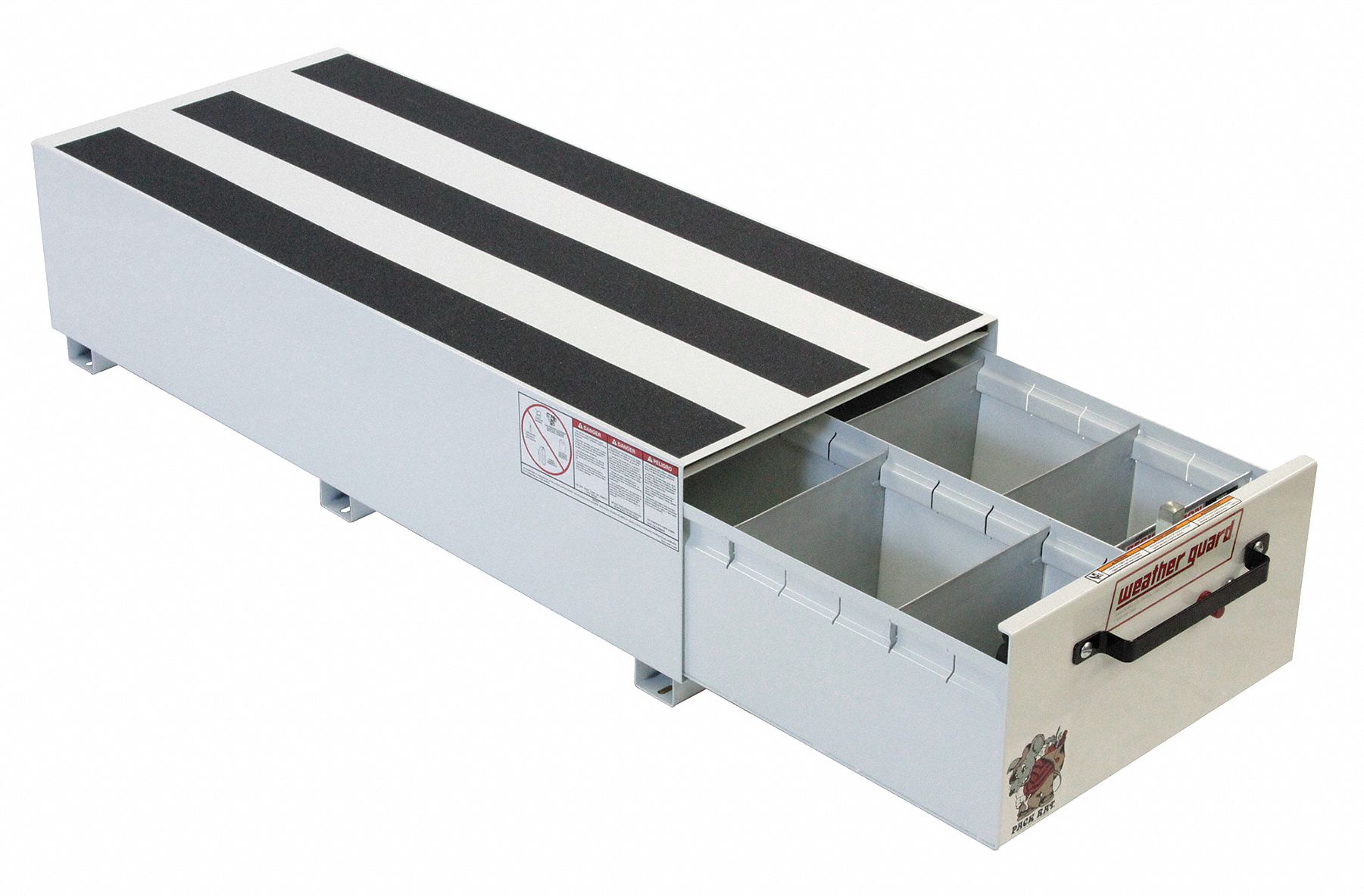 WEATHER GUARD White Truck or Van Storage Drawer, Steel, 48 in Width, 20