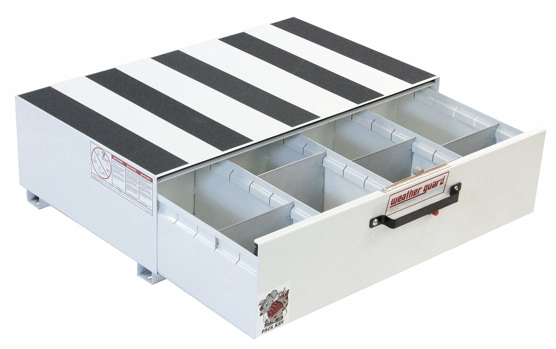 WEATHER GUARD White Truck or Van Storage Drawer, Steel, 39 3/4 in Width