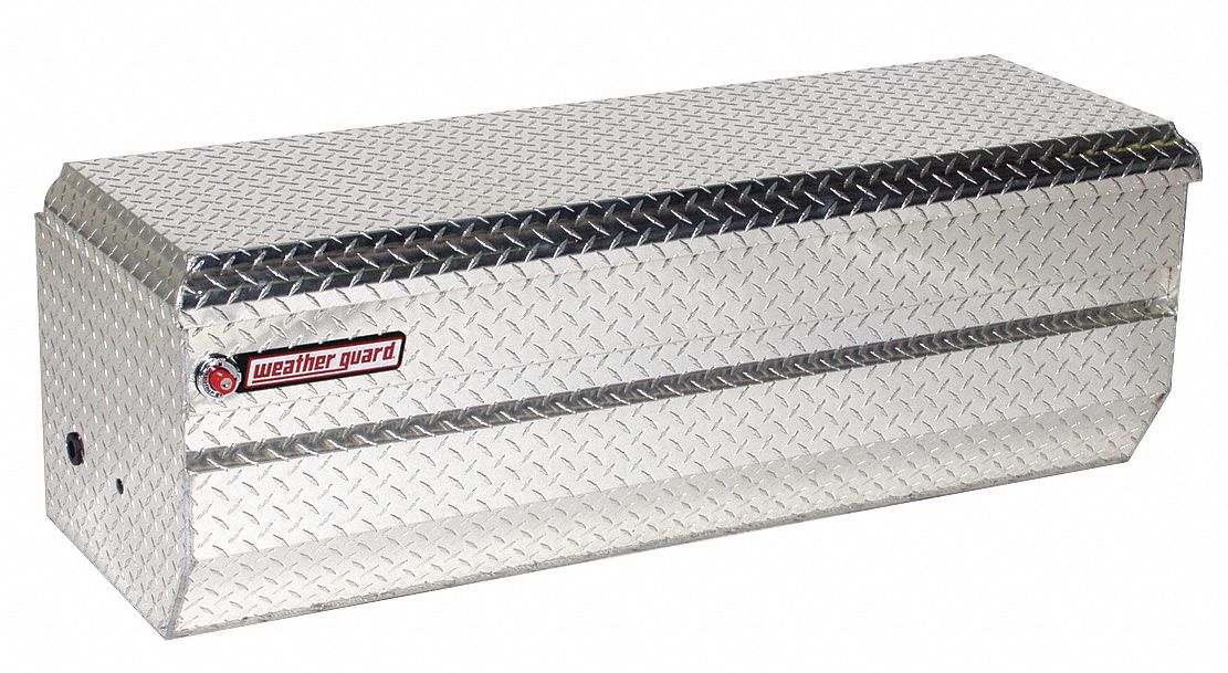 WEATHER GUARD, Silver, Single Lid, Truck Box Chest 13R619654001