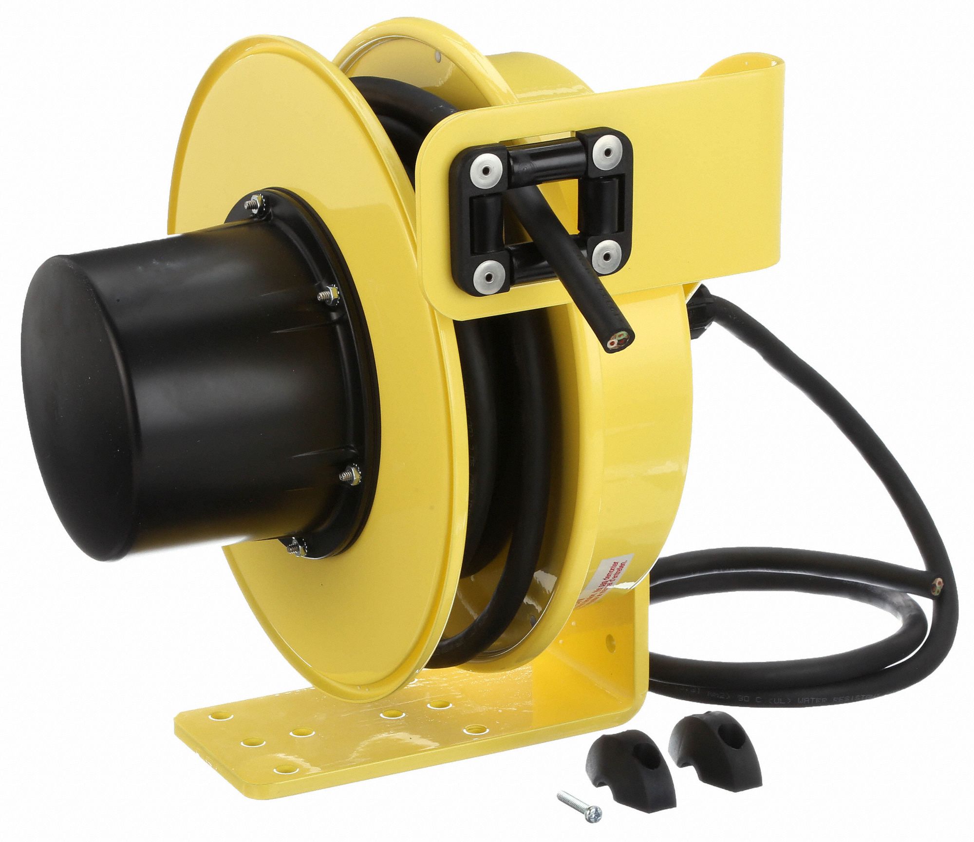 KH INDUSTRIES Extension Cord Reel, Spring Retraction, 600V AC, Flying