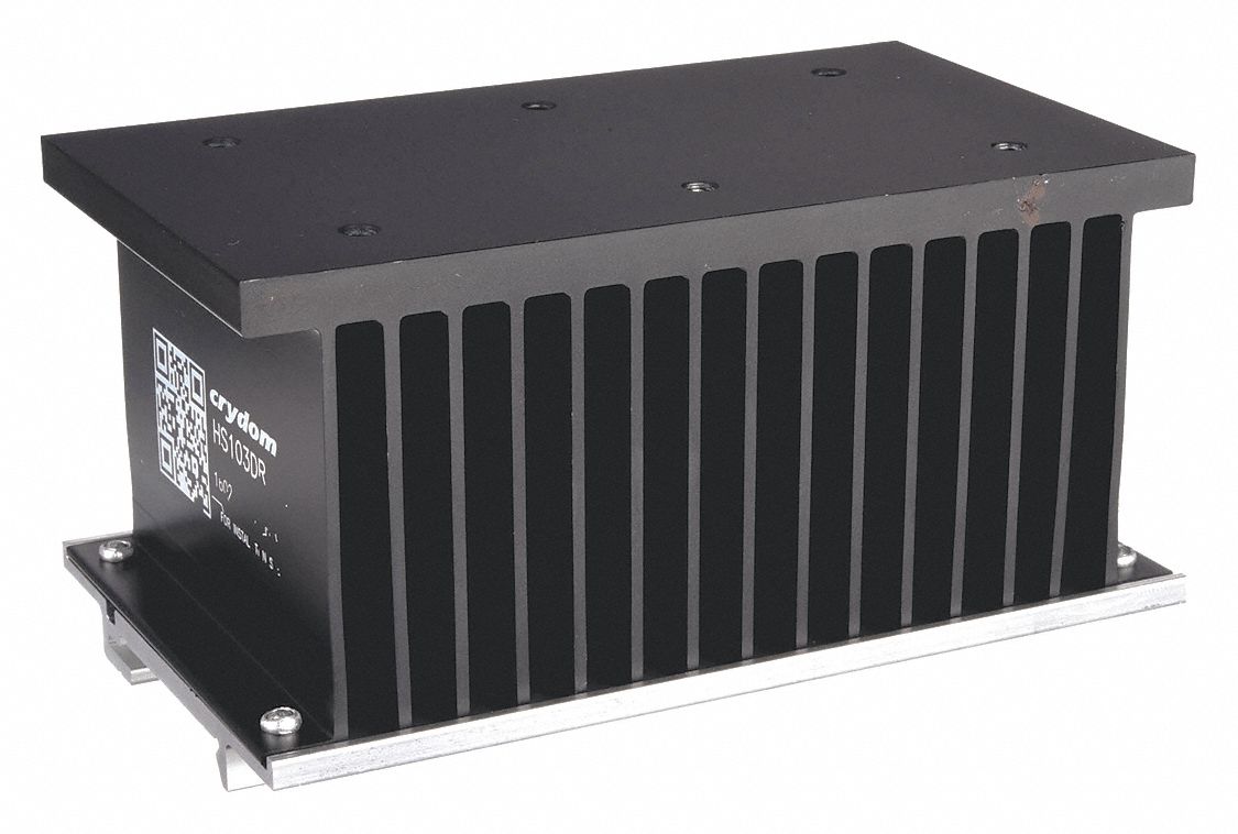 CRYDOM, DIN Rail Heat Sink Mounting, 1°C/W Thermal Resist, Heat Sink