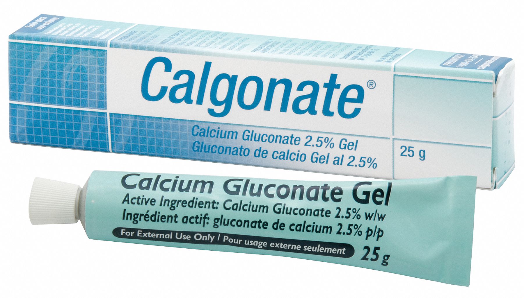 HONEYWELL NORTH Calcium Gluconate Gel, Gel, Tube, 0.880 oz, 25g