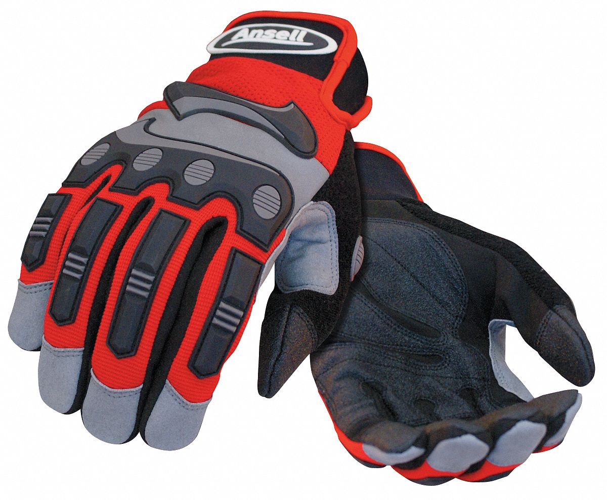 AntiVibration Gloves, 1 PR Grainger