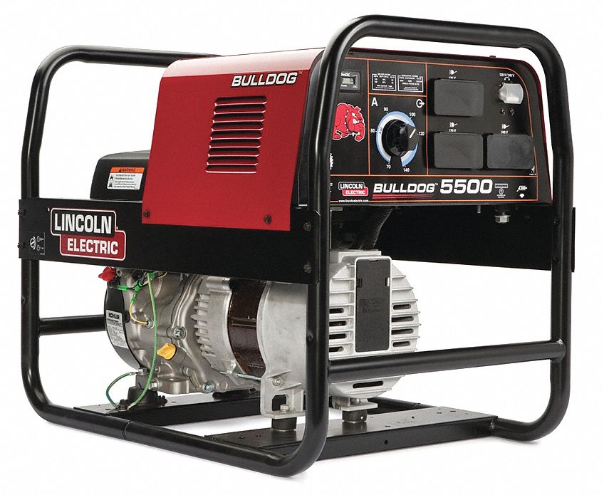 LINCOLN ELECTRIC, Bulldog 5500, 9 hp, Engine-Driven Welder - 13Y739