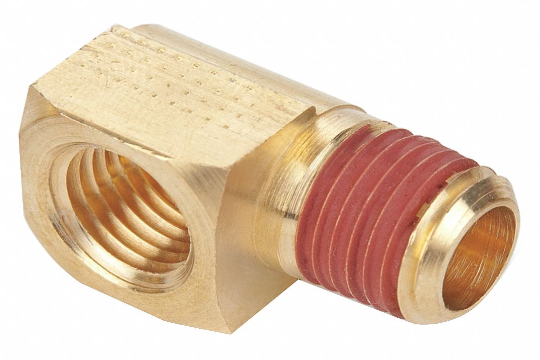 Parker VS269AB68 Air Brake D.O.T Brass Compression 90 Degree Elbow 3/
