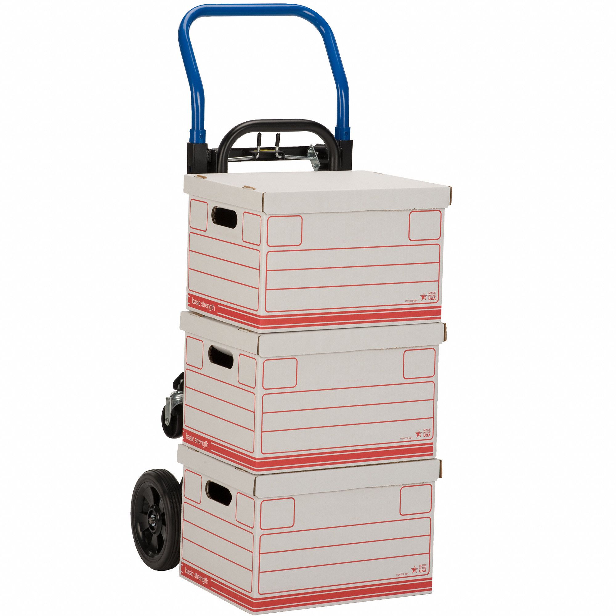 HARPER Convertible Hand Truck 14 in x 7 1/2 in, 34 in x 13 in x 9 in
