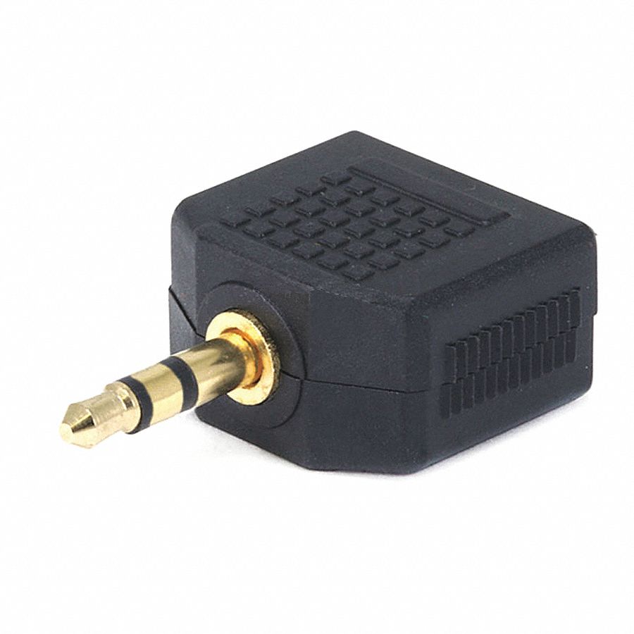MONOPRICE Audio Splitter, 3.5mm Audio, 3.5mm Stereo Male, (2) 3.5mm