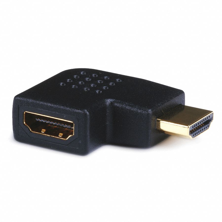 MONOPRICE HDMI Adapter, HDMI, HDMI Male, HDMI Female, Black, Number of