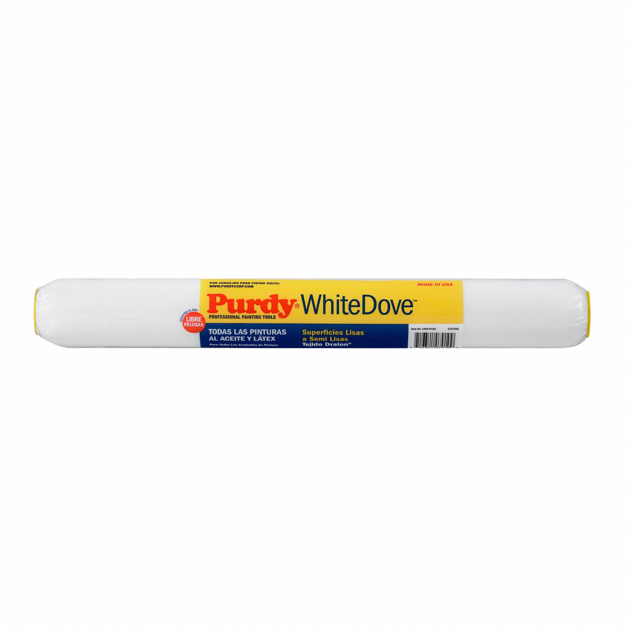 PURDY, 18 in Lg, 3/8 in Nap Size, Paint Roller Cover 14C56214H670182