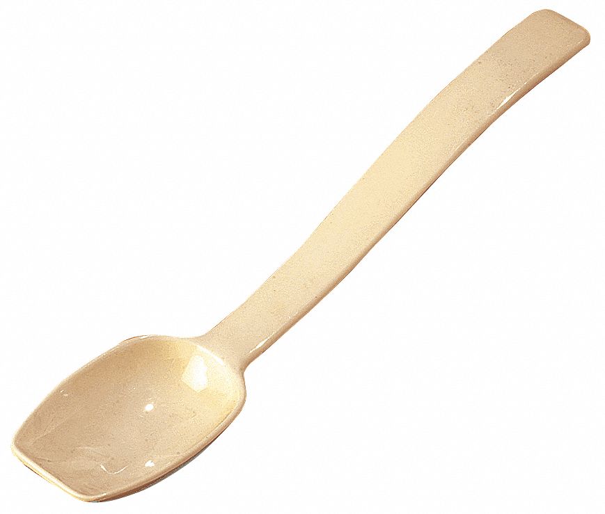 CARLISLE, 9 in Overall Lg, 0.5 fl oz Capacity, Serving Spoon 14D261