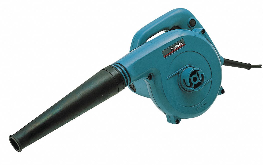 MAKITA, 145 cfm Max. Air Flow, 203 mph Max. Air Speed, Corded Handheld Leaf Blower 14F192