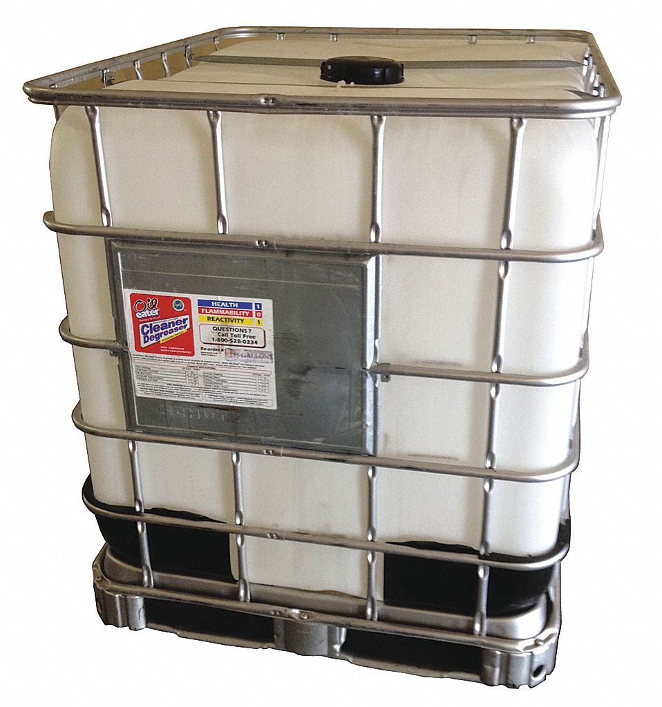 OIL EATER, Water Based, Palletized Tank, Cleaner/Degreaser 14G862