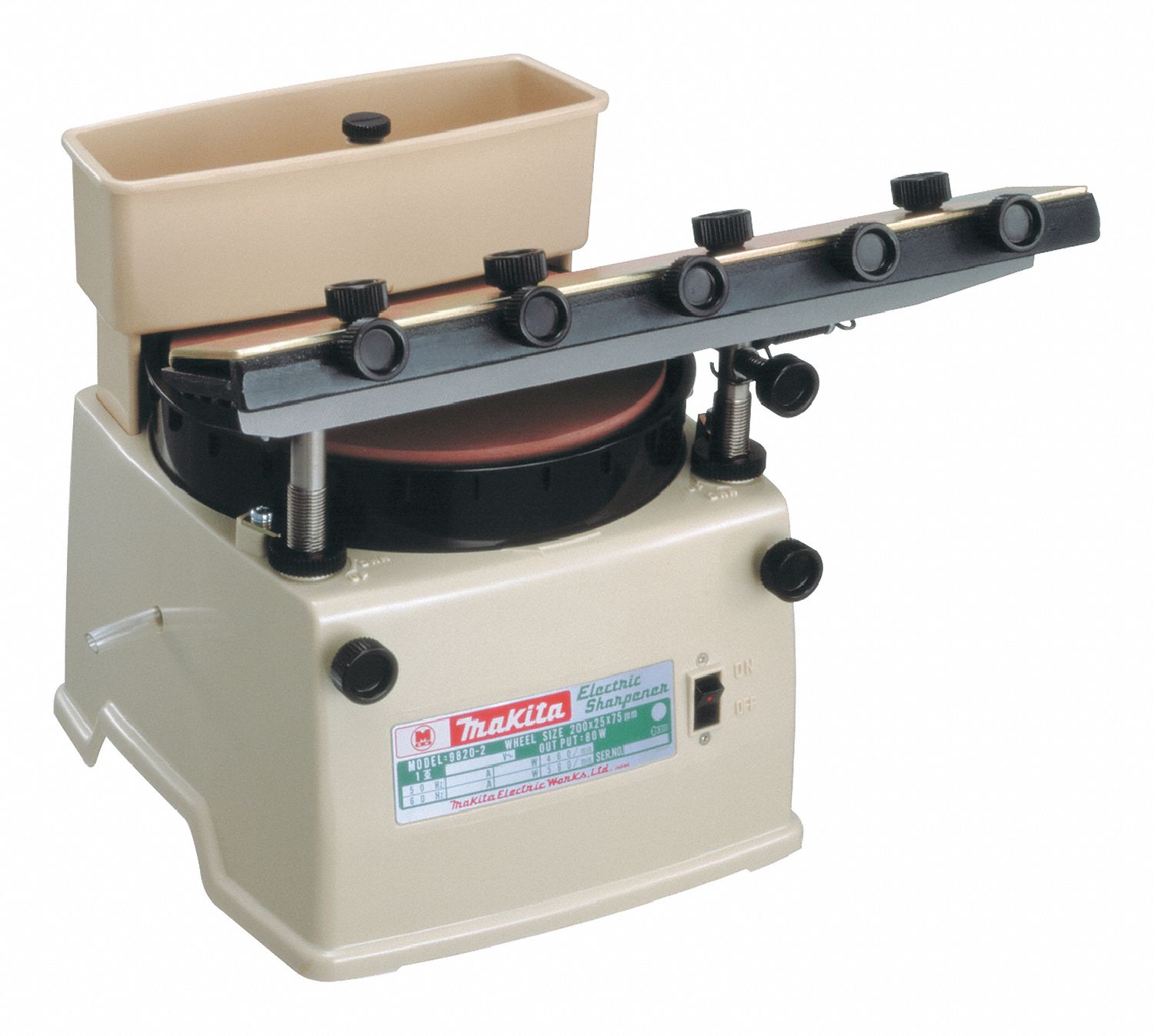 MAKITA Knife Sharpening Machine 15.37 in Overall Wd, 560 RPM Max