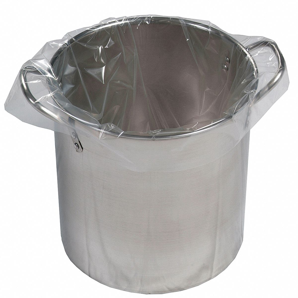 DAYMARK 24 in x 18 in x 24 in Plastic Steam Pan Liner, Clear; PK500