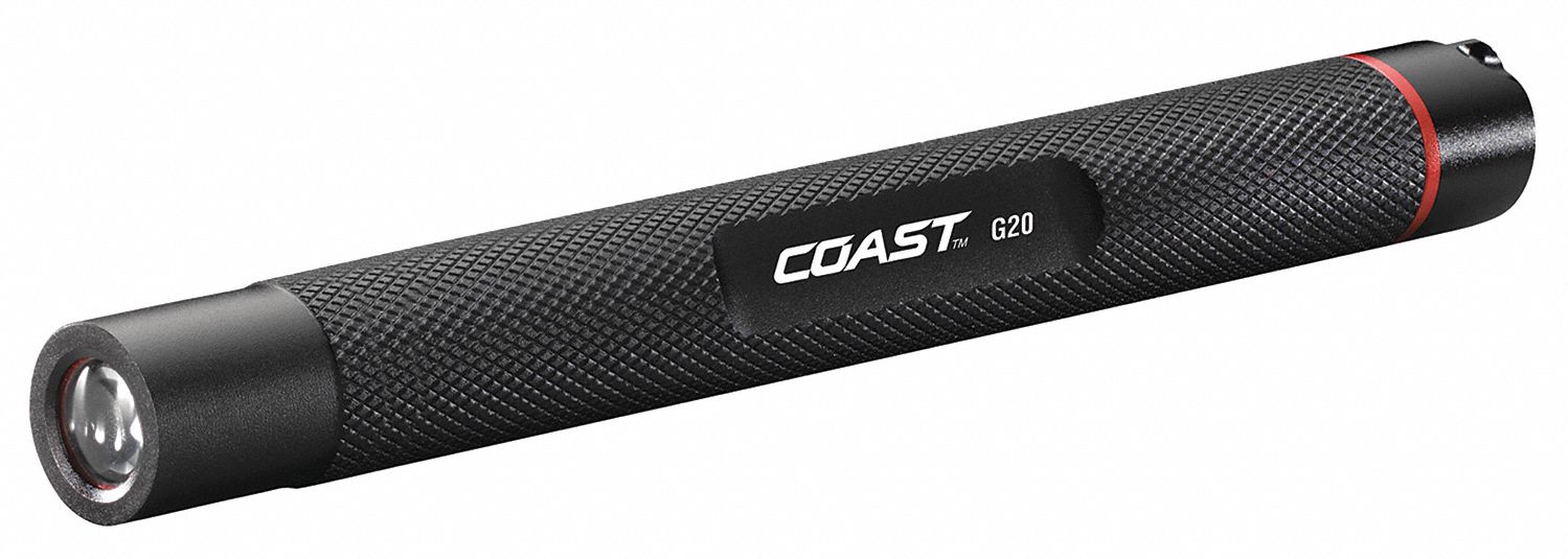 COAST LED Inspection Flashlight, Aluminum, Maximum Lumens Output 36