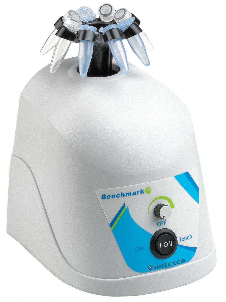 BENCHMARK SCIENTIFIC Shaker, Vortex Mixer, 200 to 3200 rpm, 4° to 45°C