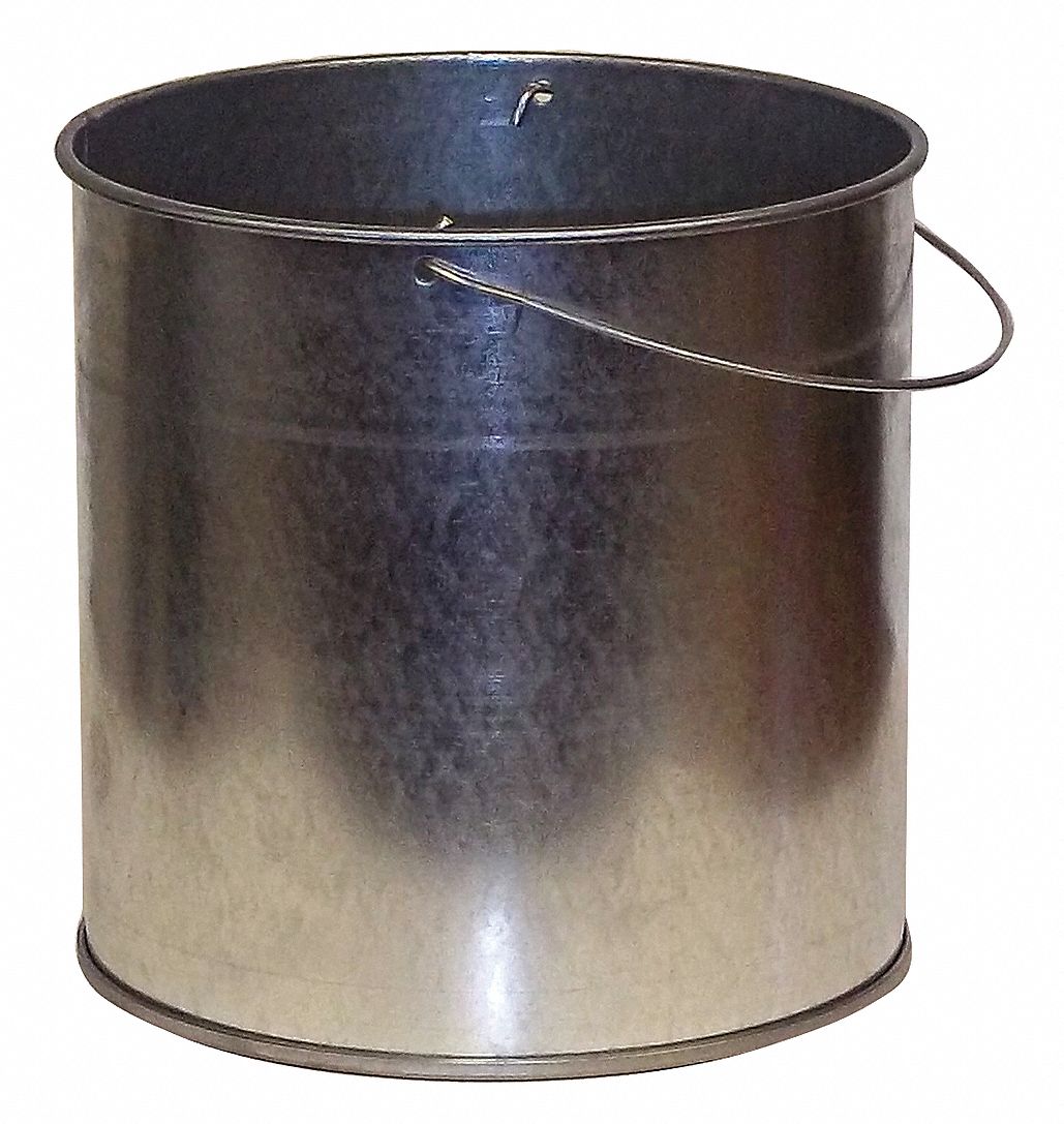 Ash Pail,1 gal.,Silver 26803 697841118775 eBay