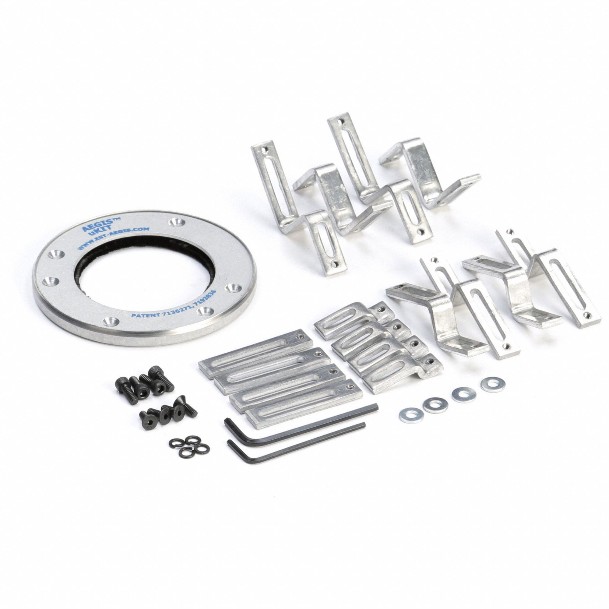 AEGIS, One Piece, For 2 1/8 in Shaft Dia, Shaft Grounding Ring 14R034