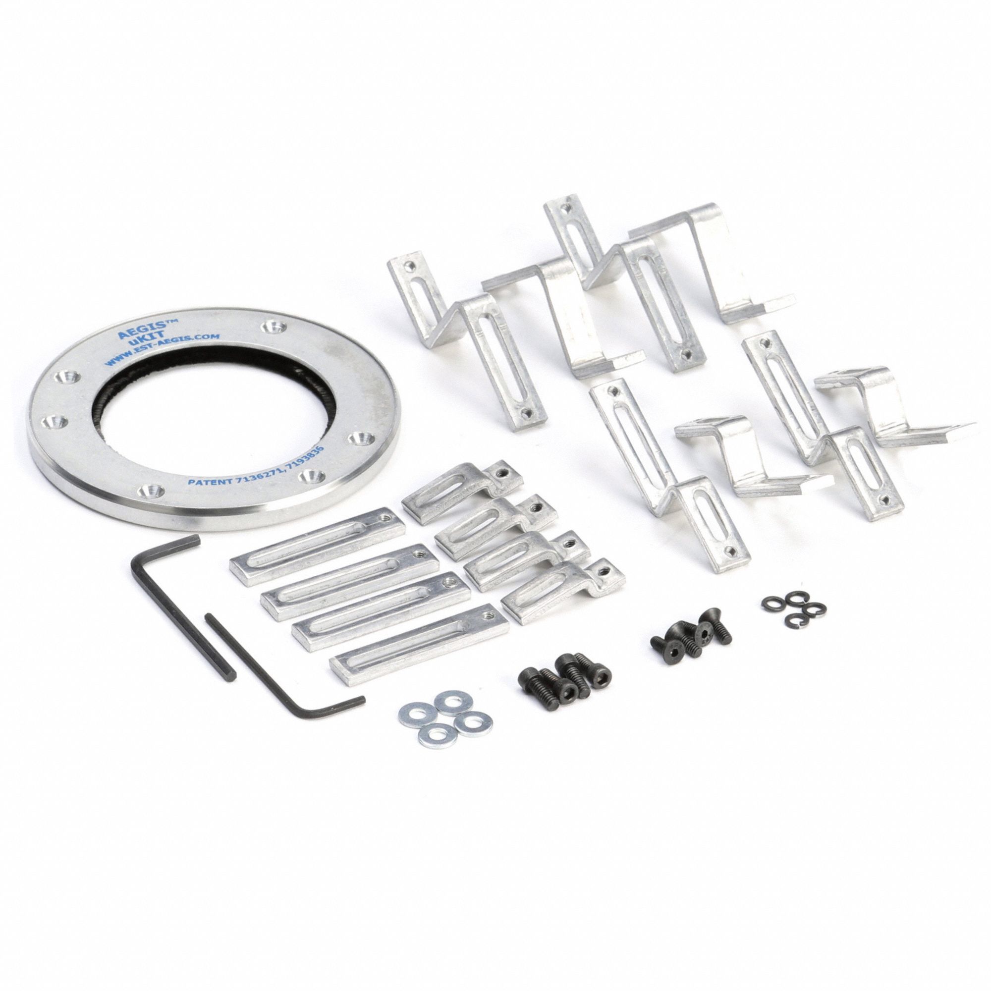 AEGIS, One Piece, For 2 3/8 in Shaft Dia, Shaft Grounding Ring 14R035