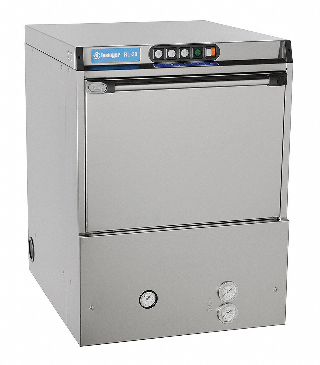 INSINGER, 30 Racks per Hour, Commercial Undercounter Dishwasher