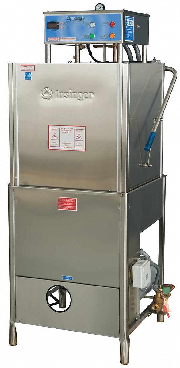 INSINGER 24 in x 30 1/8 in x 70 in Stainless Steel Commercial