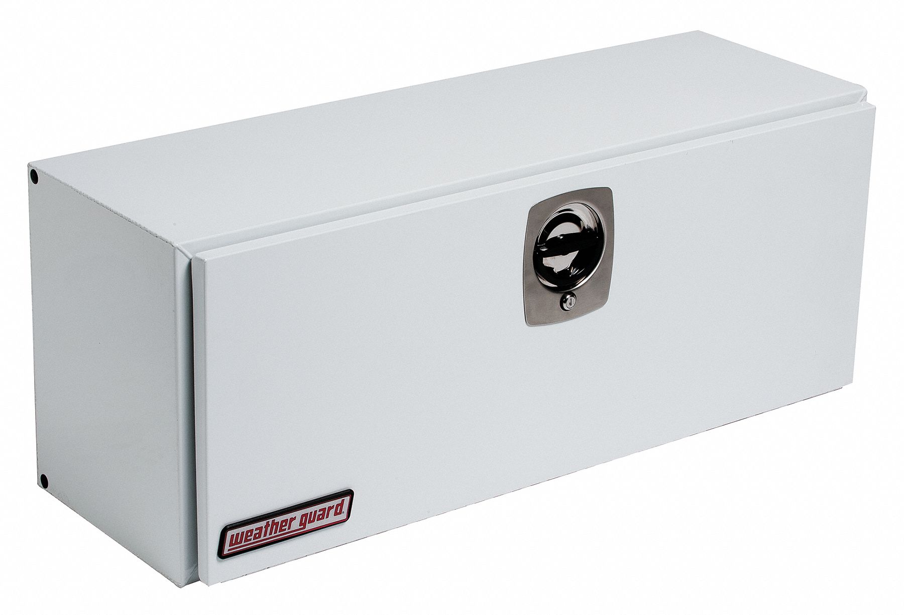 WEATHER GUARD Steel Topside Truck Box, White, Single, 5.6 cu. ft