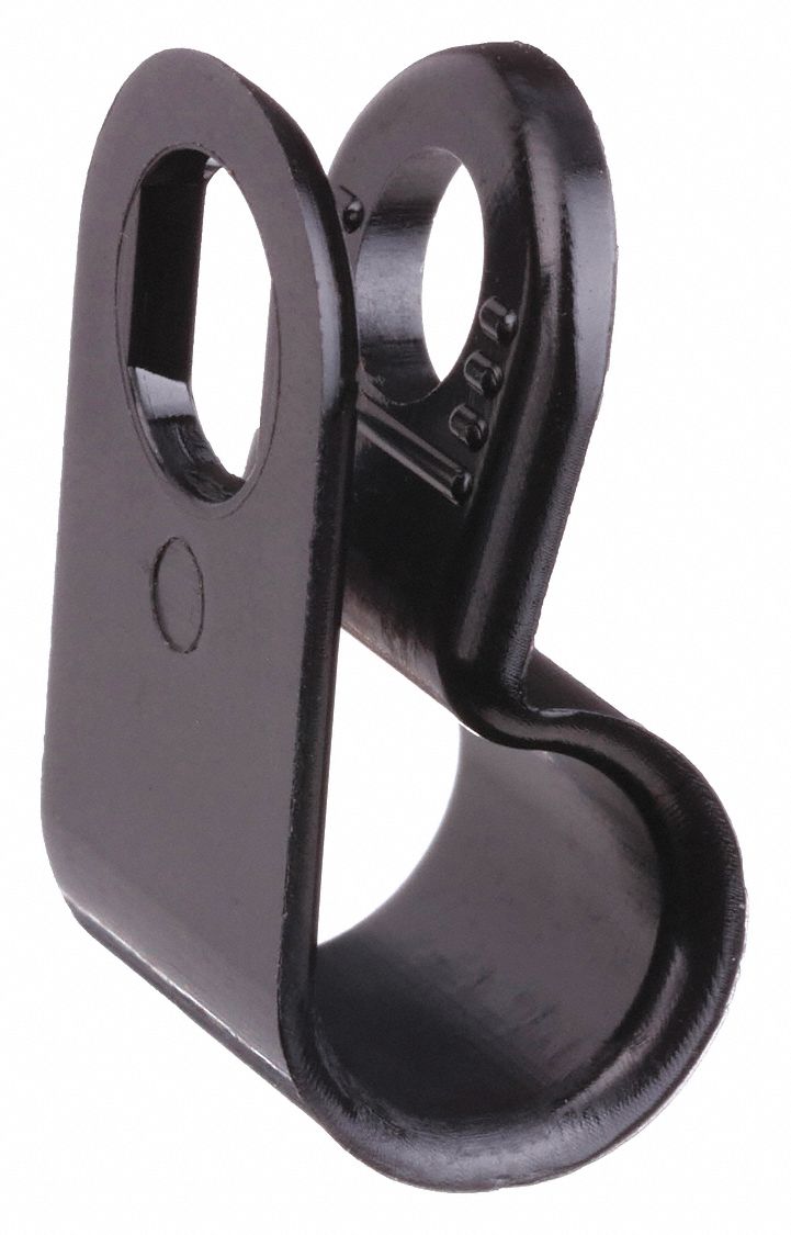 DOLPHIN COMPONENTS CORP, 6/6 Nylon, Black, Cable Clamp 14X941DC3