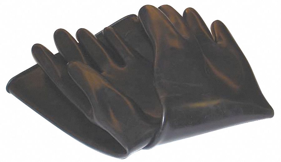 ALC, 18 in Glove Lg, 1, Rubber Blast Gloves 15E78411640 Grainger