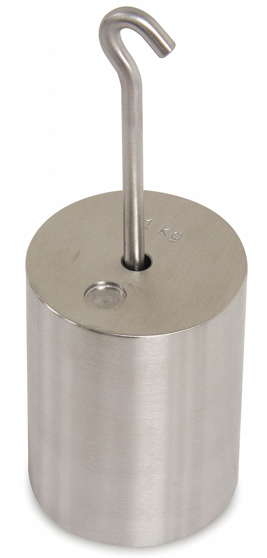 RICE LAKE WEIGHING SYSTEMS 1 kg Calibration Weight, Hook Style, Class 6