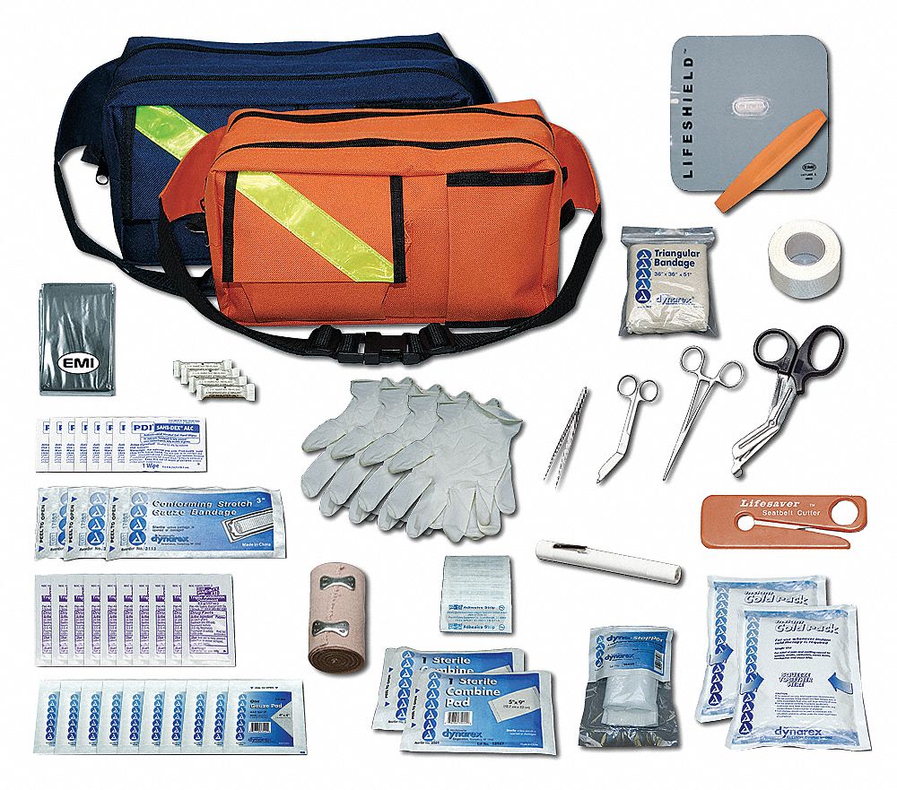 EMI Emergency Medical Kit, Number of Components 75, Bulk Kit Type
