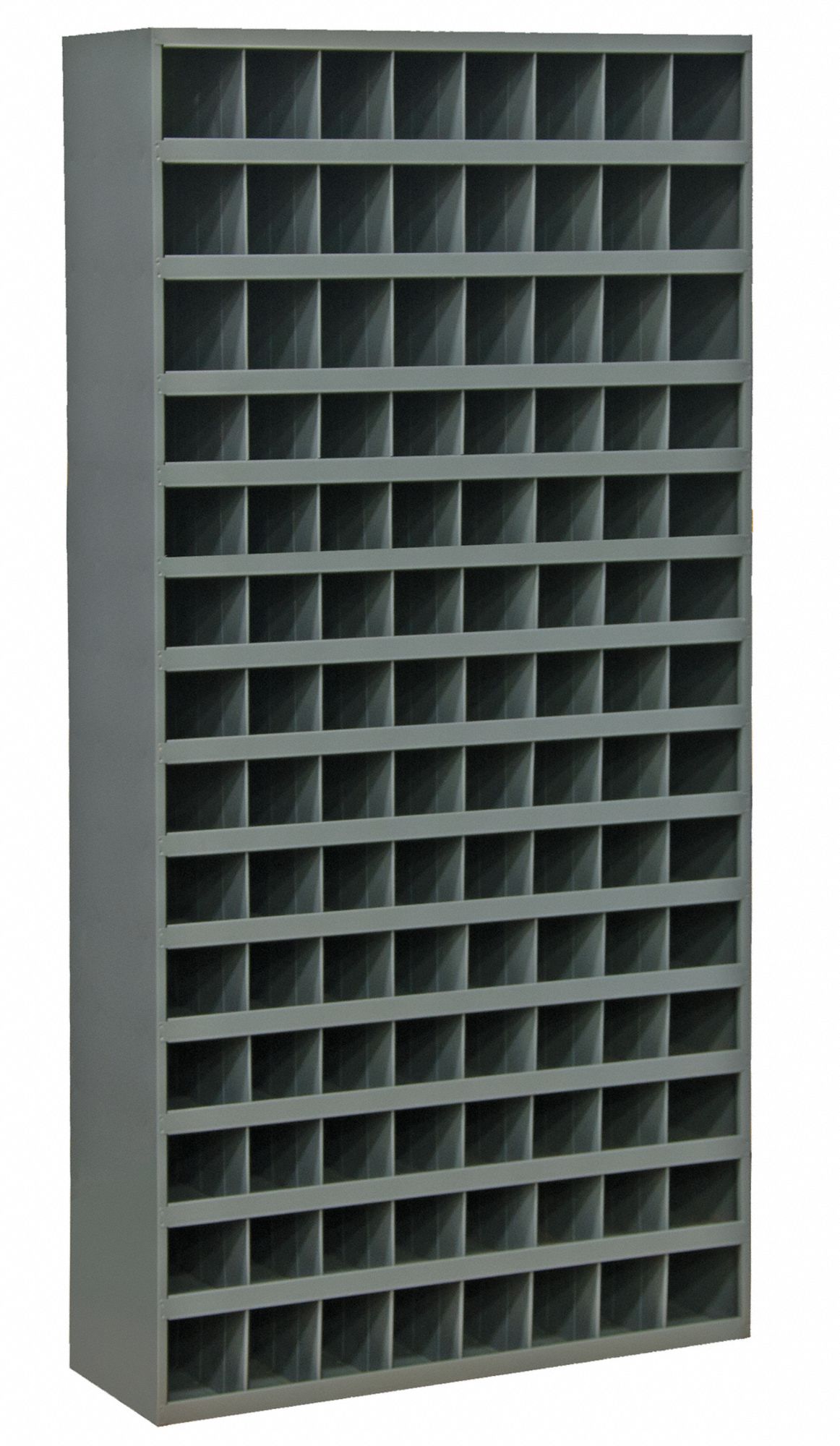 DURHAM MFG, 34 in x 12 in x 66 in, 112 Compartments, Pigeonhole Bin