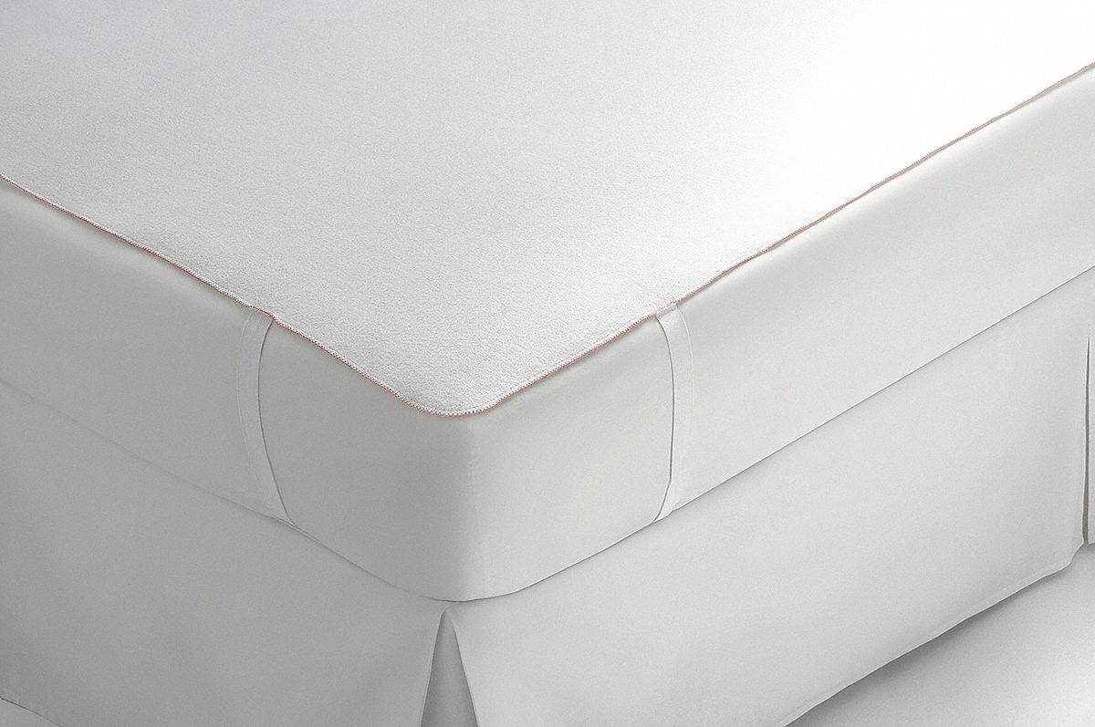 CHATHAM Queen 100 Polyester Mattress Pad 15V649Tough One Mattress