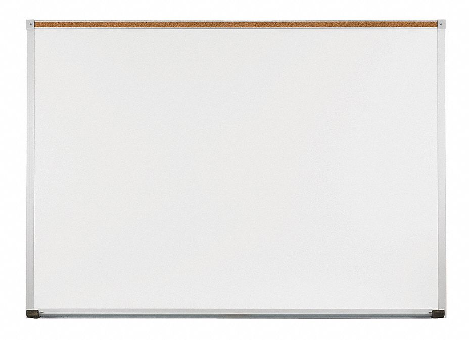 Wall Mounted, 48 in Dry Erase Ht, Dry Erase Board 15Y261E2H2AH