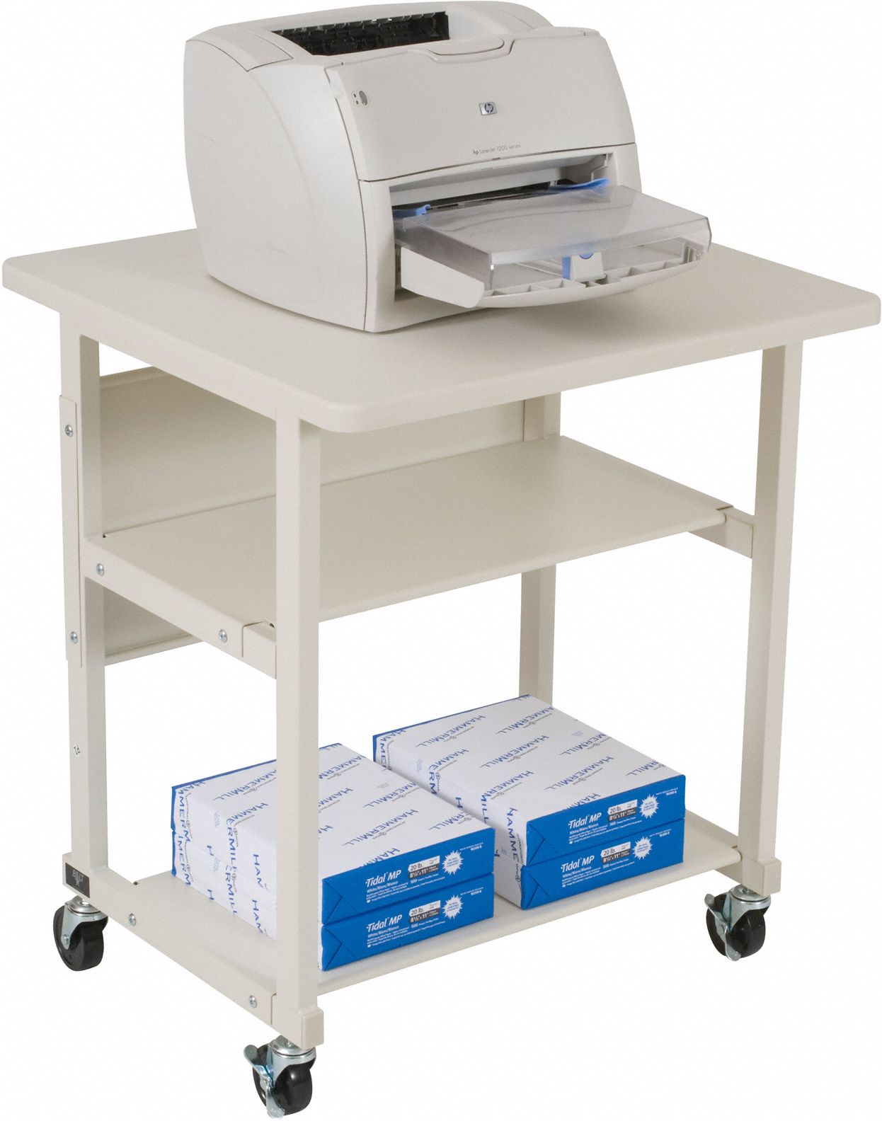 BALT All Purpose Printer Stand, Gray 15Y28222601 Grainger