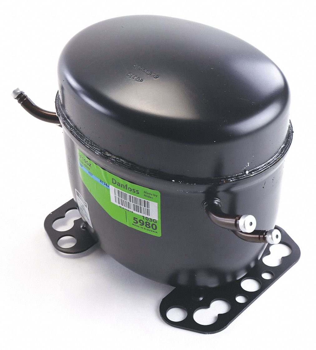 DANFOSS Compressor, 1.3 HP, 115V, Fits Brand Danfoss 161K41195B0186