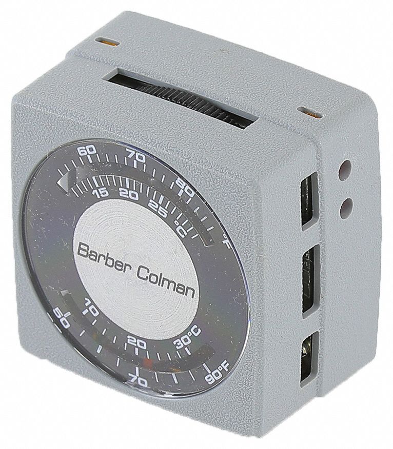 SCHNEIDER, Day/Night, Single Temp, Pneumatic Thermostat 161W142214