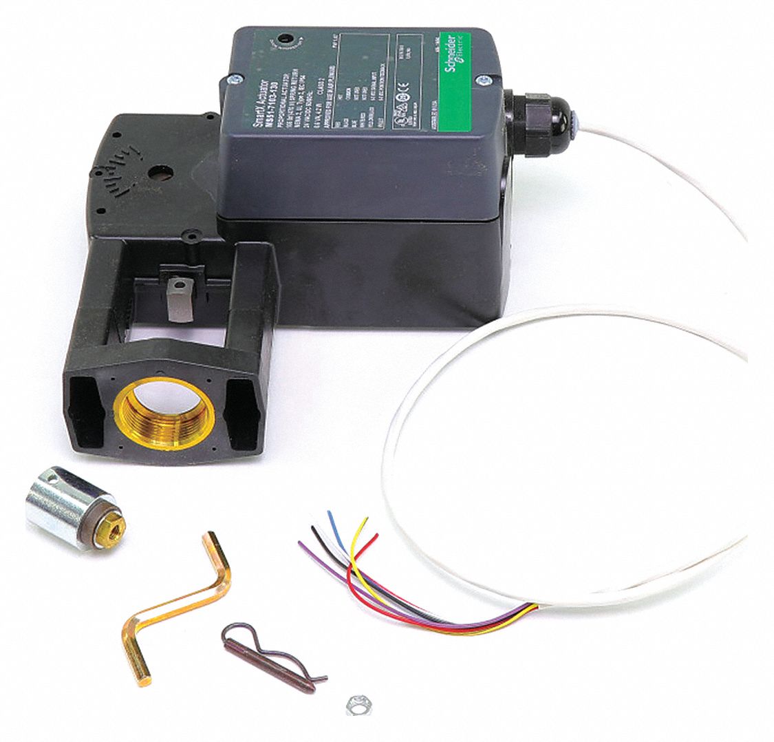 SCHNEIDER, Fits Schneider Electric Brand, Electric Actuator, 24V, 6 to 9VDC, Proportional