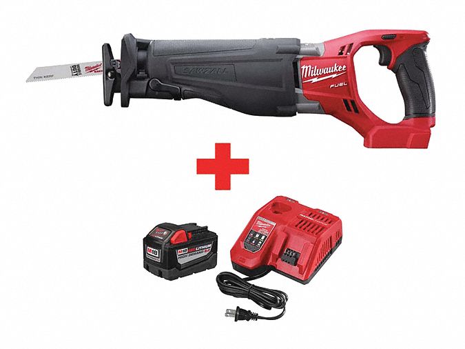 1 1/8 in Stroke Lg, 3,000 Max. Strokes per Minute, Reciprocating Saw