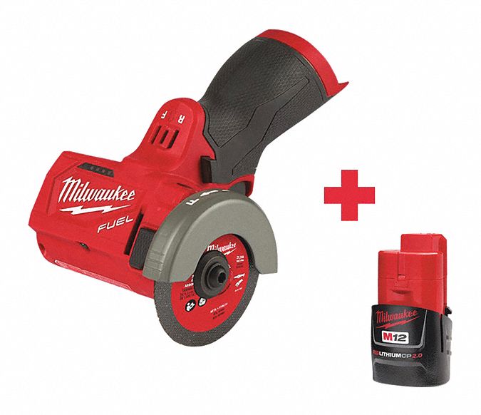 MILWAUKEE Cordless Die Grinder, Battery Included 165FX0252220 4811