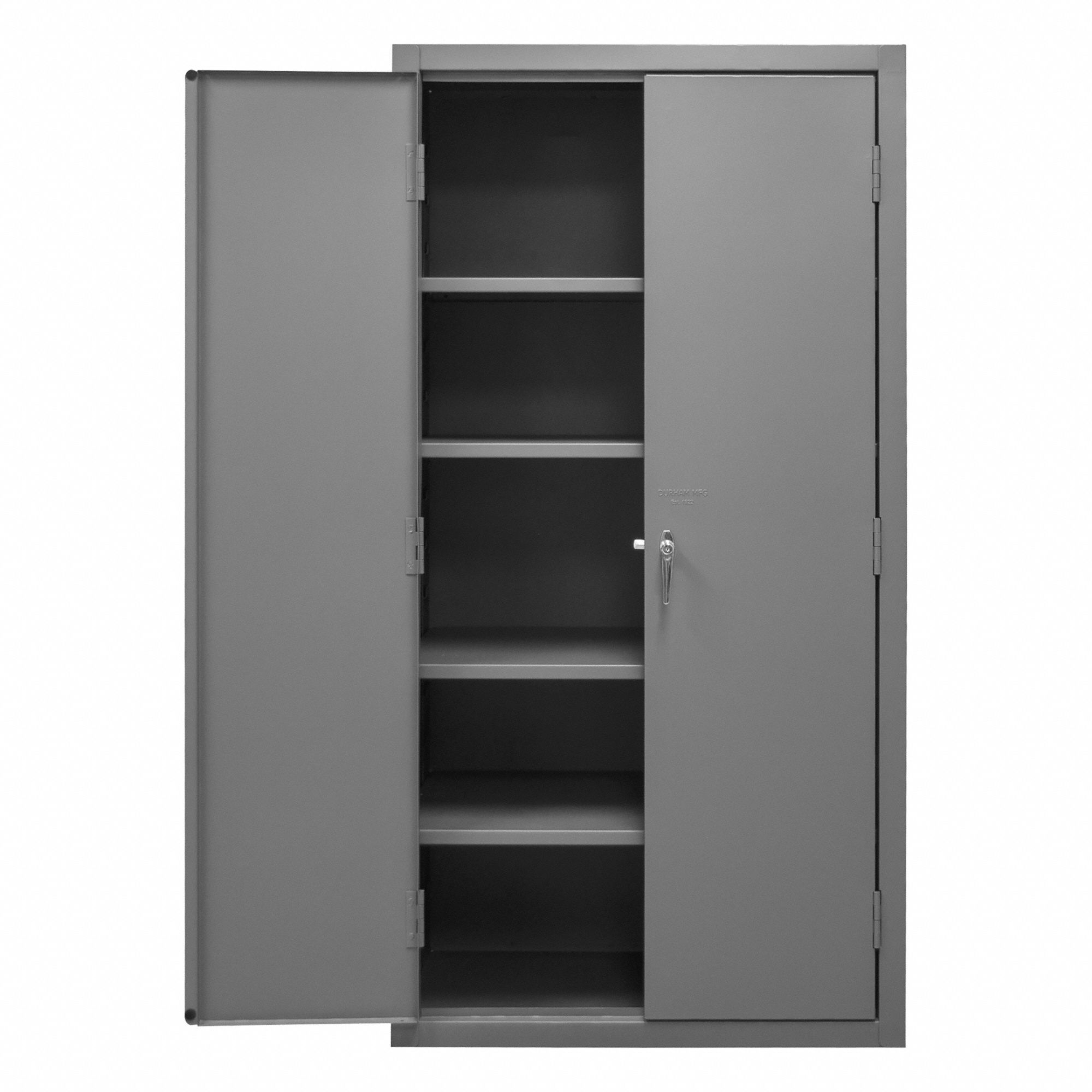 DURHAM MFG Storage 36 in x 24 in x 72 in, Swing Handle & Keyed