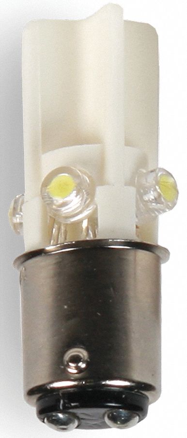 EDWARDS SIGNALING Miniature LED Bulb, T31/4, Double Contact
