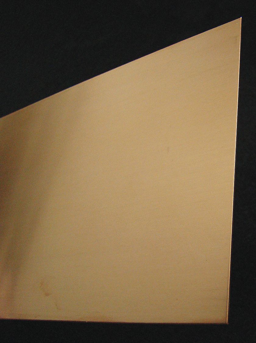 Copper Sheet Metal,.050"x8"x10" 58KX746604 Grainger