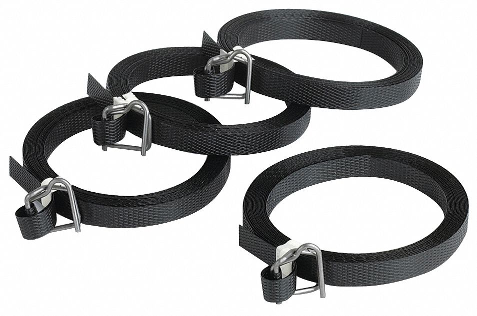 GRAINGER APPROVED Plastic Strapping Kit, Fits Strap Width 1/2 in, For Use With Light Duty