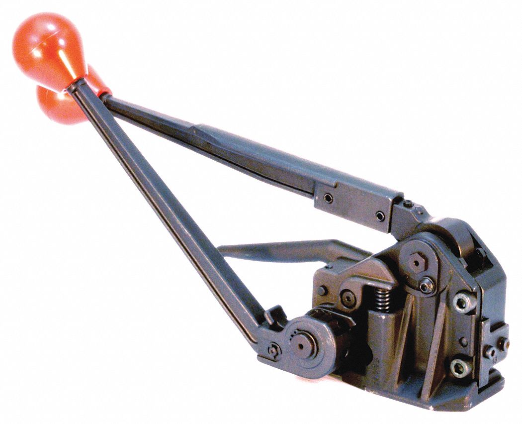 MIP Manual Heavy Duty Strapping Combo Tool, Tool Style Sealless, Fits