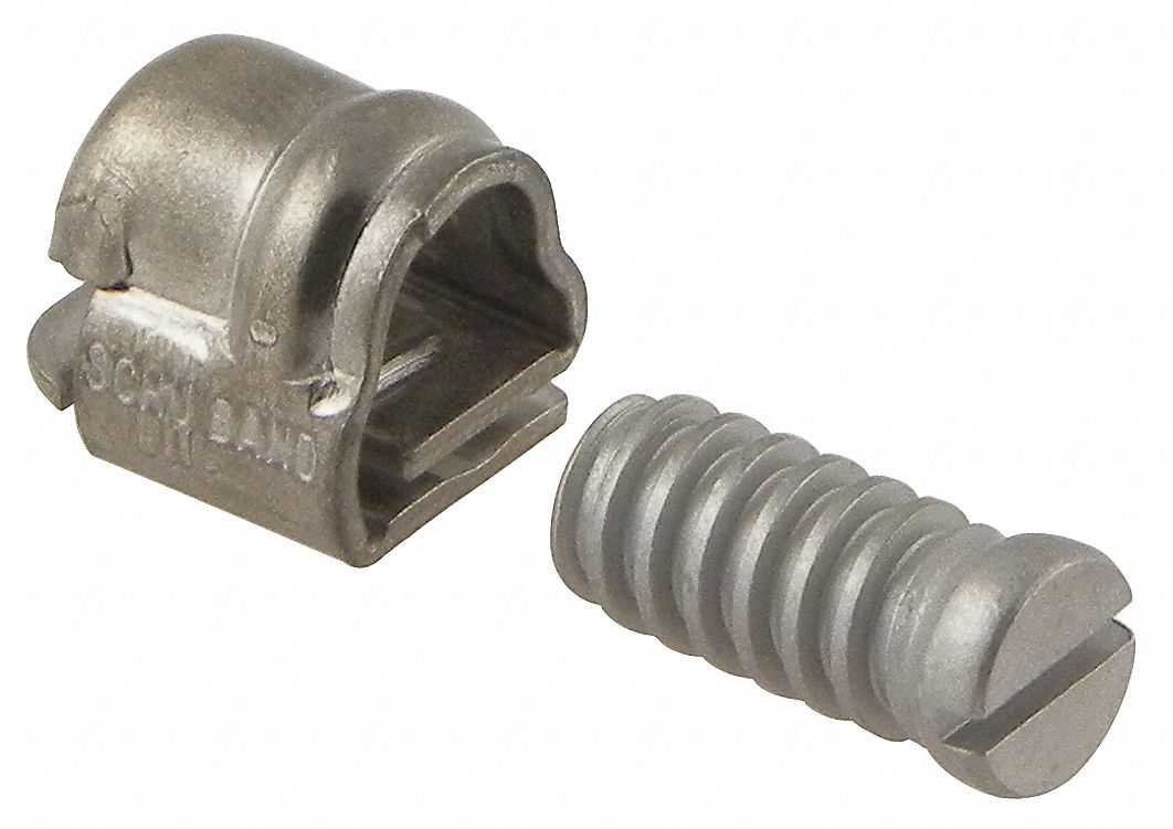 BANDIT Stainless Steel Band Clamp Housing Assemblies, PK of 100 16P342GRM150 Grainger